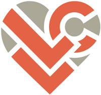 Lettuce Love Cafe heart logo