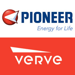 Pioneer logo, Verve logo
