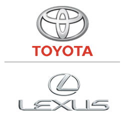 Toyota logo, Lexus logo