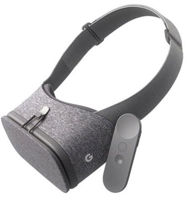 Daydream View VR headset with remote controller