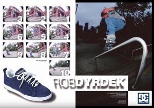 DC Shoes magazine ad featuring Rob Dyrdek