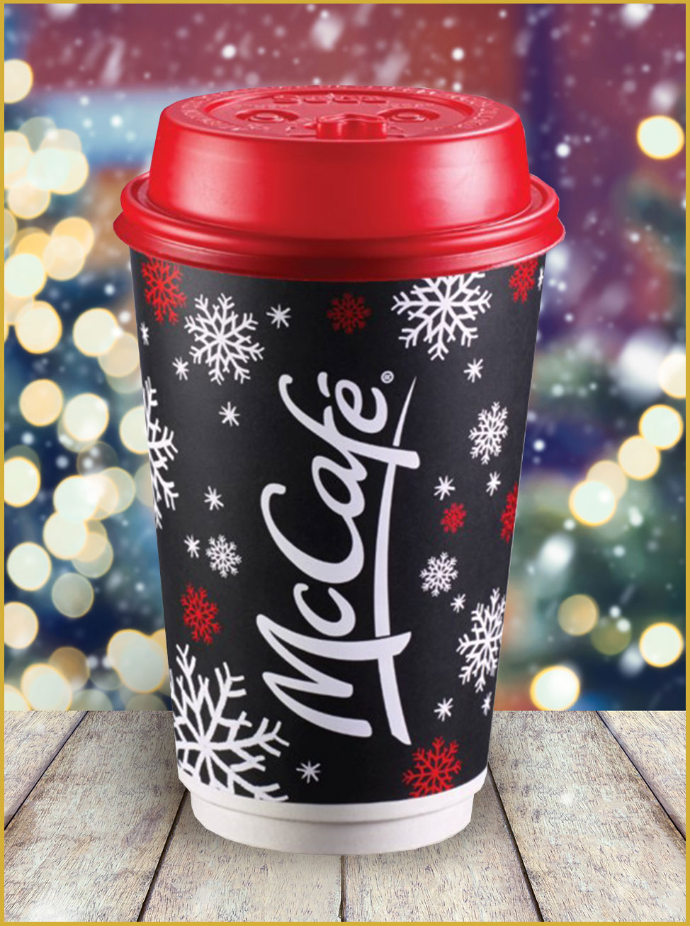 McCafe Holiday Cup for 2017 for Canada