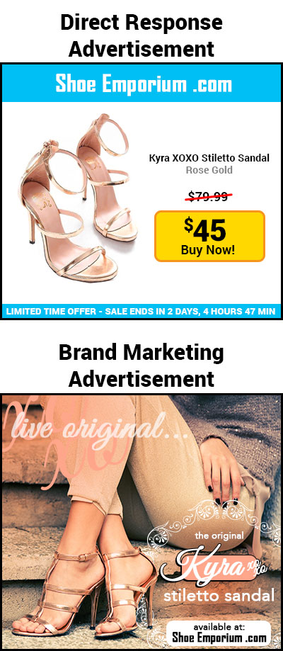 Direct Response Advertisement. Shoe Emporium .com. Sale price. The original Kyra XOXO stiletto sandal. Live original.