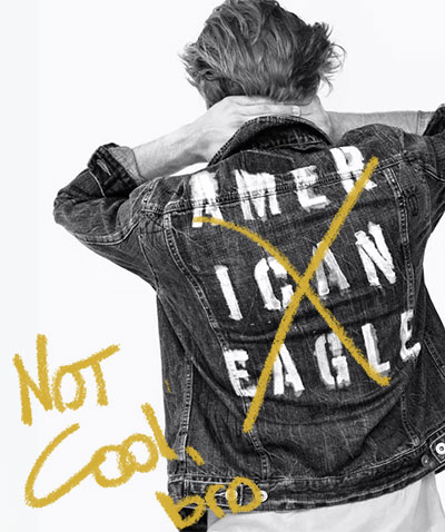 American Eagle hit by a change in social norms. "Not Cool Bro"