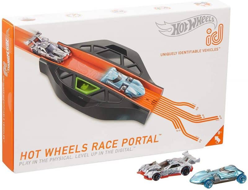 Hot Wheels id Portal packaging and exclusive cars