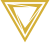 Gold triangle with harsh triangle inside