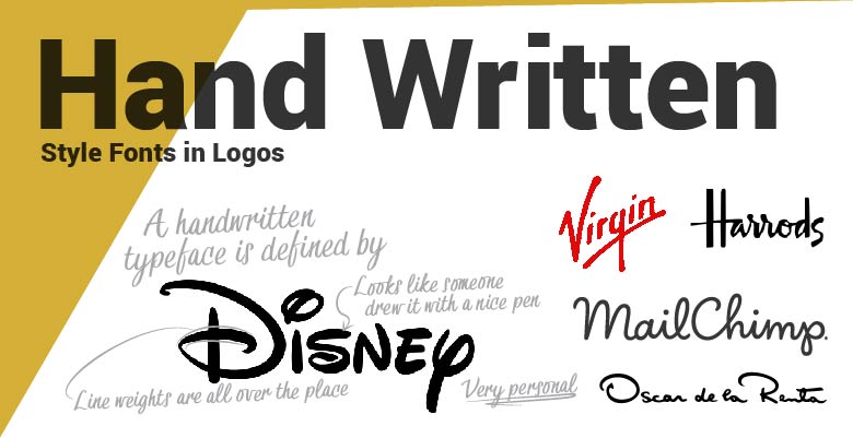 12 Best Handwritten Logo Fonts - Free Blog Logo Designs | Logo fonts free, Handwritten  logo, Logo fonts