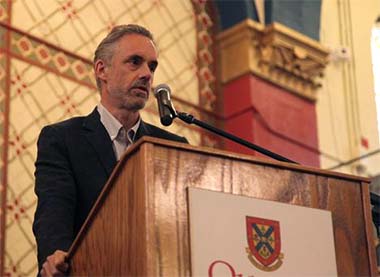 Jordan Peterson lecturing at Oxford University