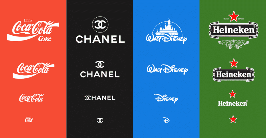 Why do logos in luxury goods tend to get smaller as the price rises?