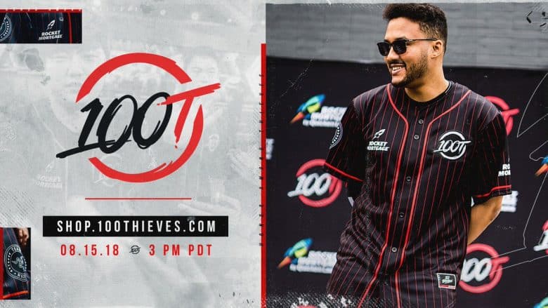 I designed a 90's Sports inspired tee for our champs! : r/100thieves