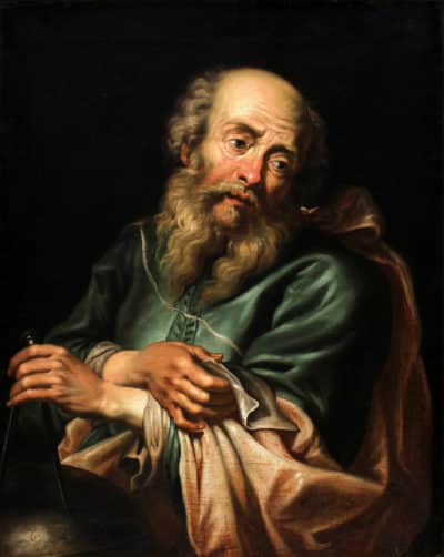 Painting of Galileo Galilei